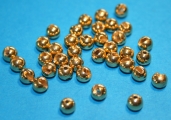 Tungsten-Perlen geschlitzt, gold