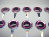 Funky 3D Epoxy Tab Eyes Hot-Pink